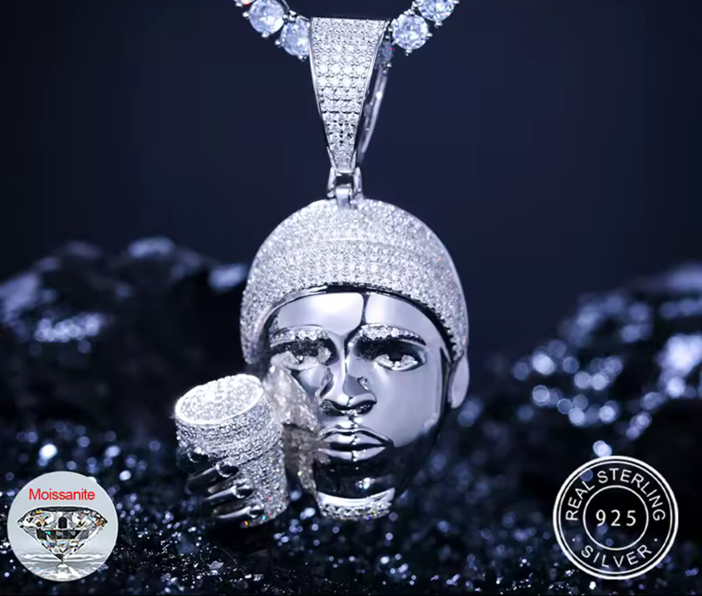 Syrup Dreams — Moissanite Leaned Out Pendant
