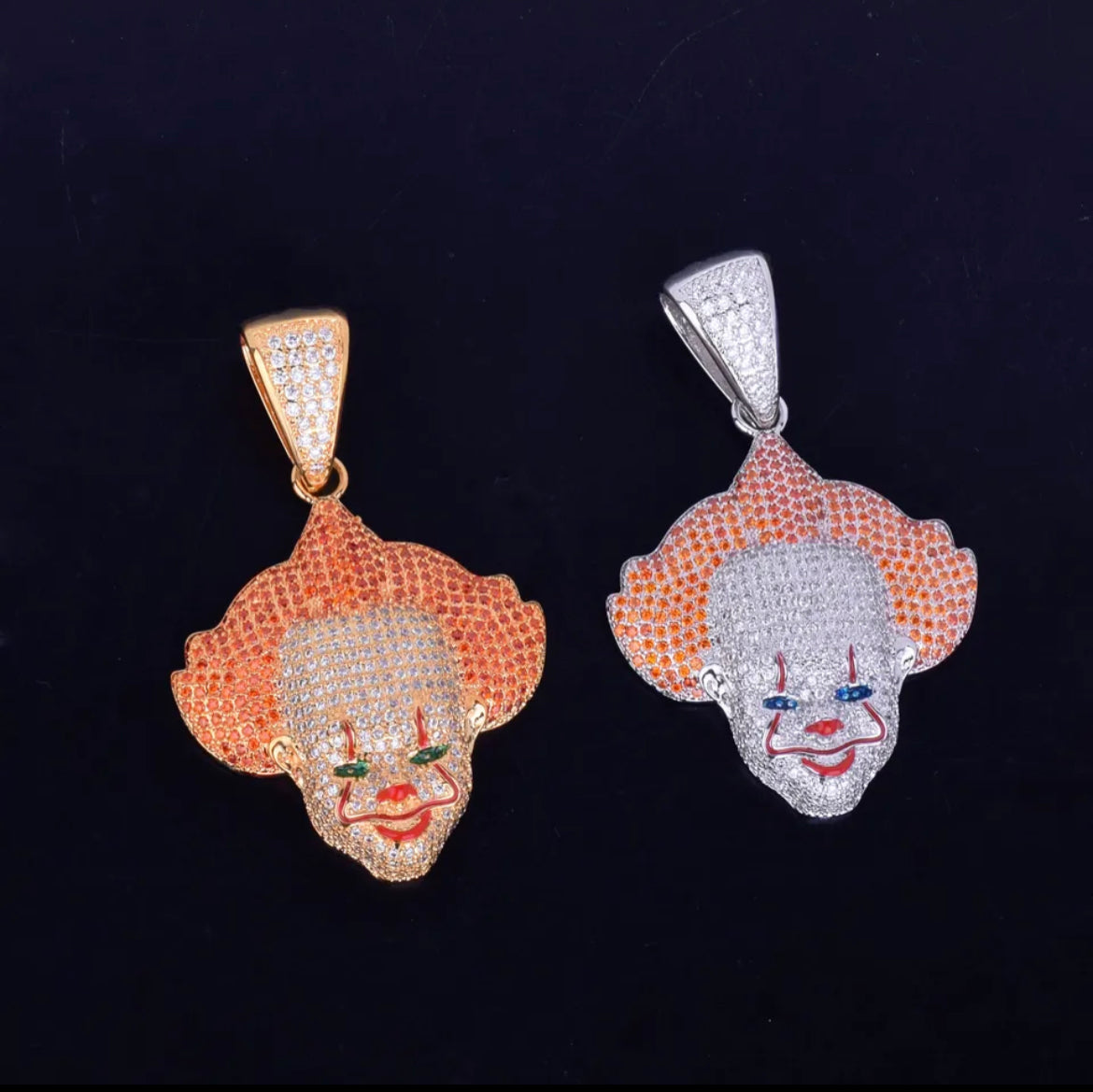 Nightmare’s Grin — The Scary Clown Pendant