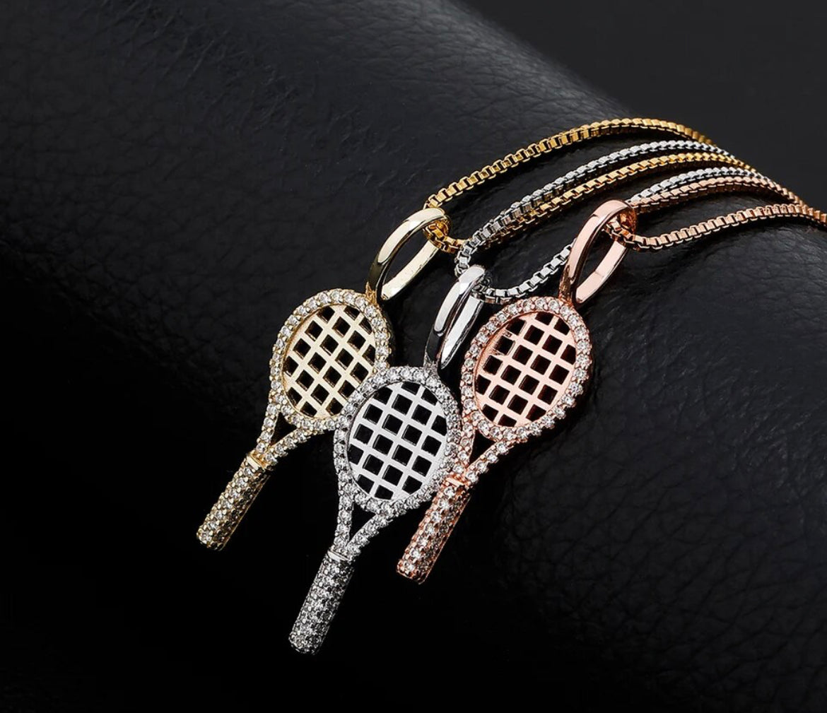 Champion’s Swing — The Tennis Racket Pendant