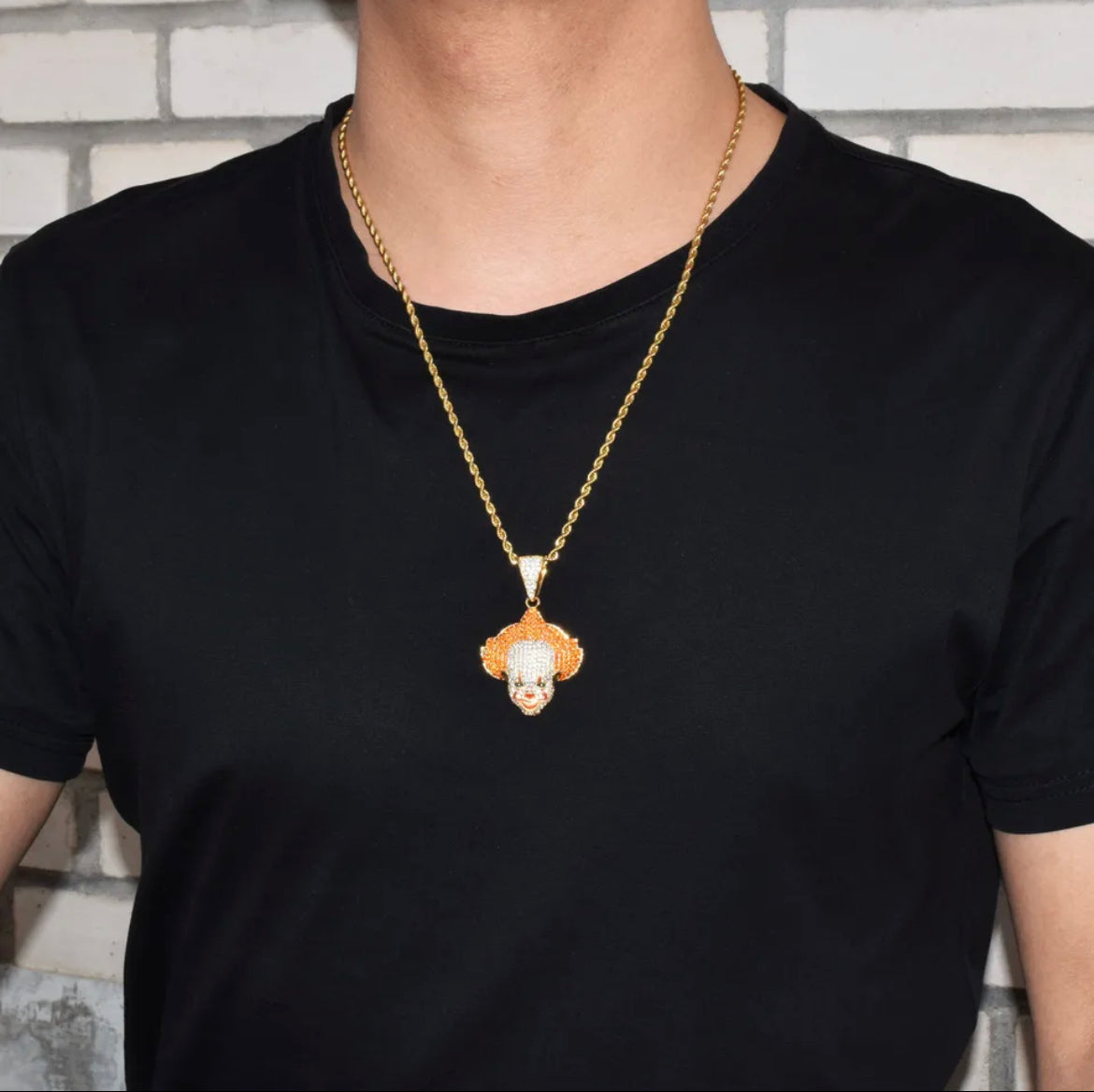 Nightmare’s Grin — The Scary Clown Pendant