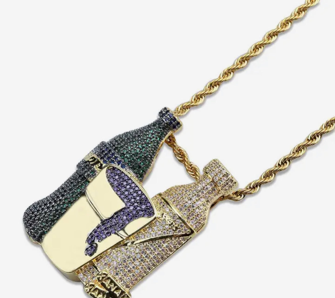 Midnight Sip — The Purple Drink Pendant