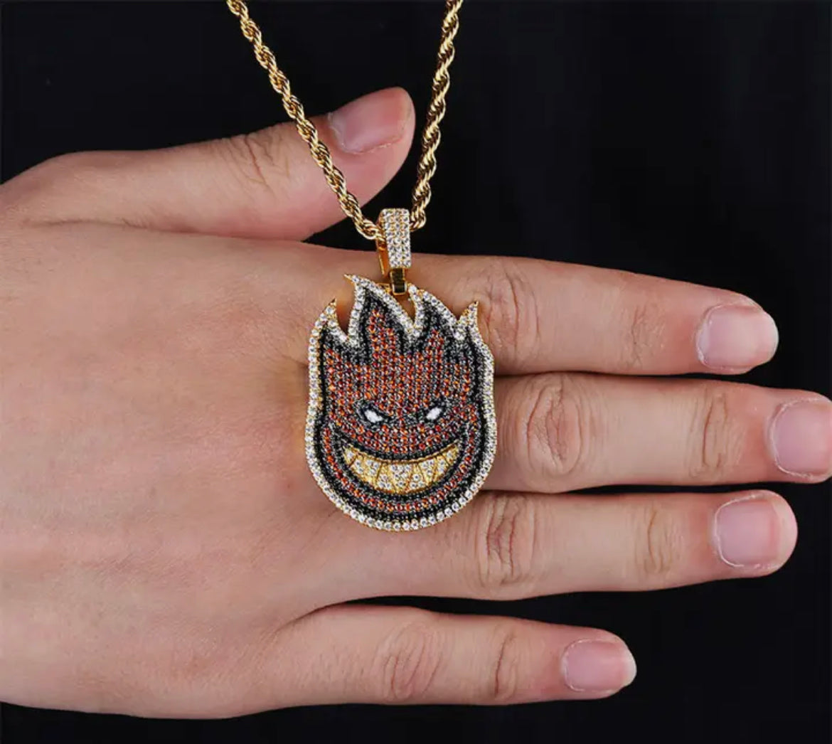 Blazing Fury — The Spitfire Pendant