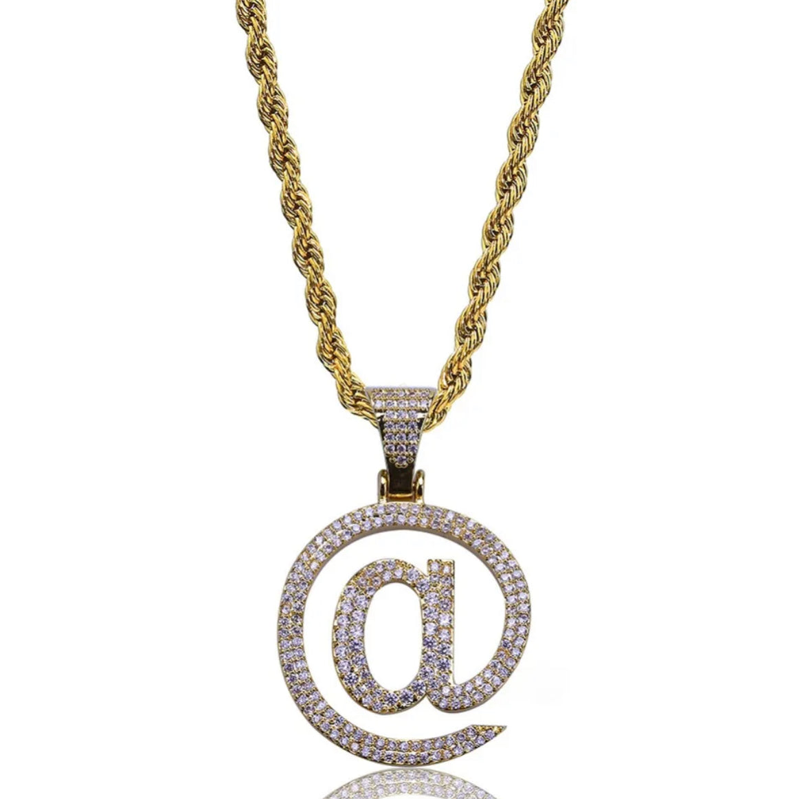 Connected Symbol — The At Sign Pendant