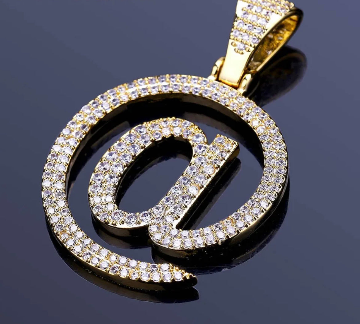 Connected Symbol — The At Sign Pendant