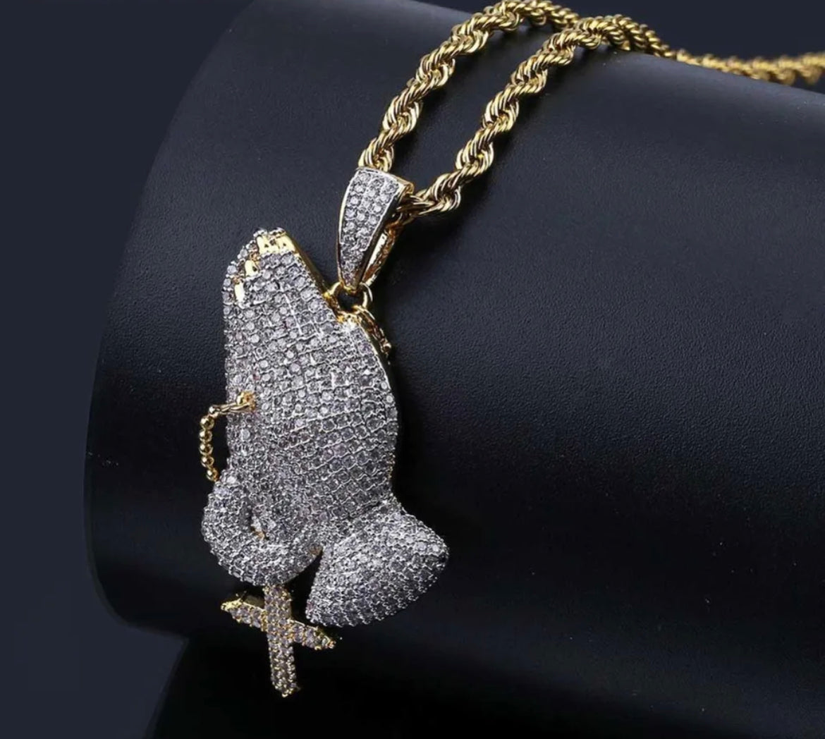 Faith in Focus — The Praying Hands Pendant