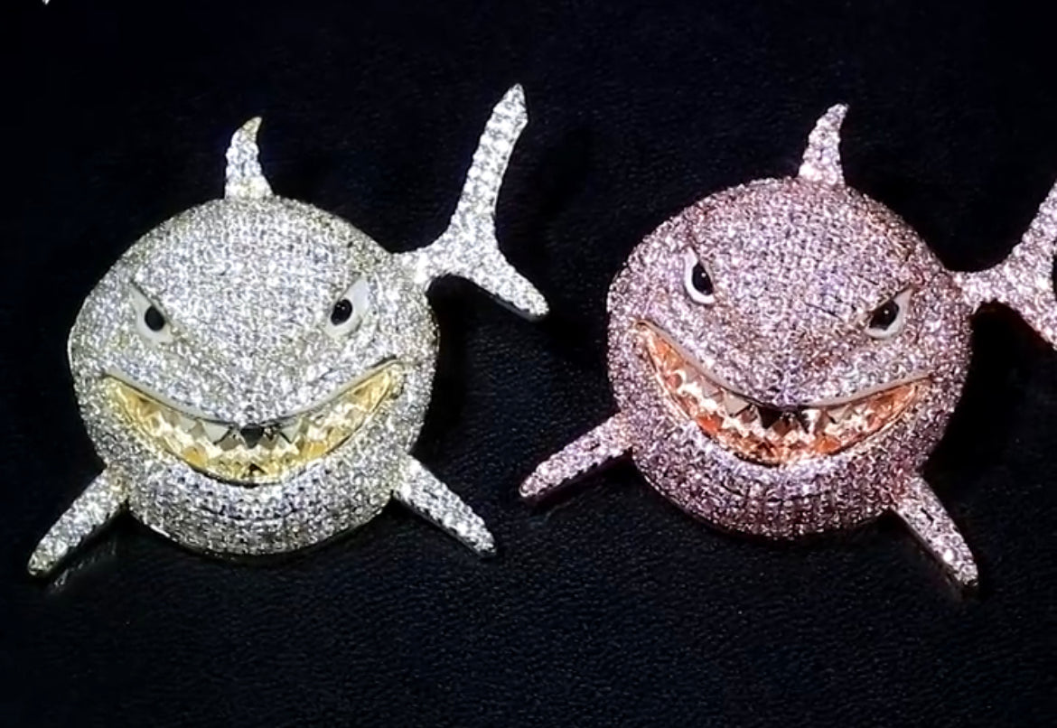 Ocean’s Apex — The Shark Head Pendant