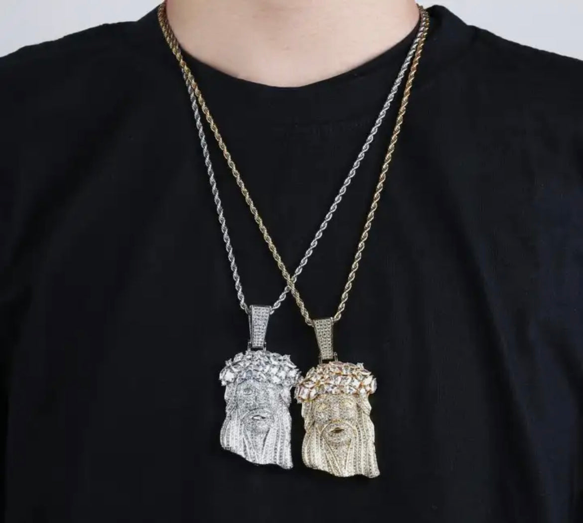 Divine Presence — The Jesus Head Pendant