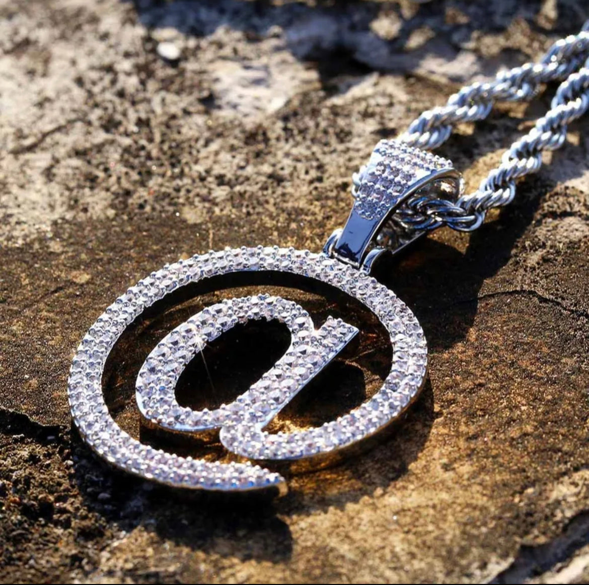 Connected Symbol — The At Sign Pendant