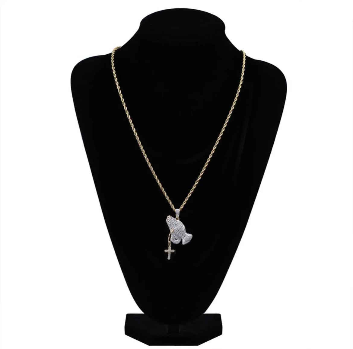 Faith in Focus — The Praying Hands Pendant