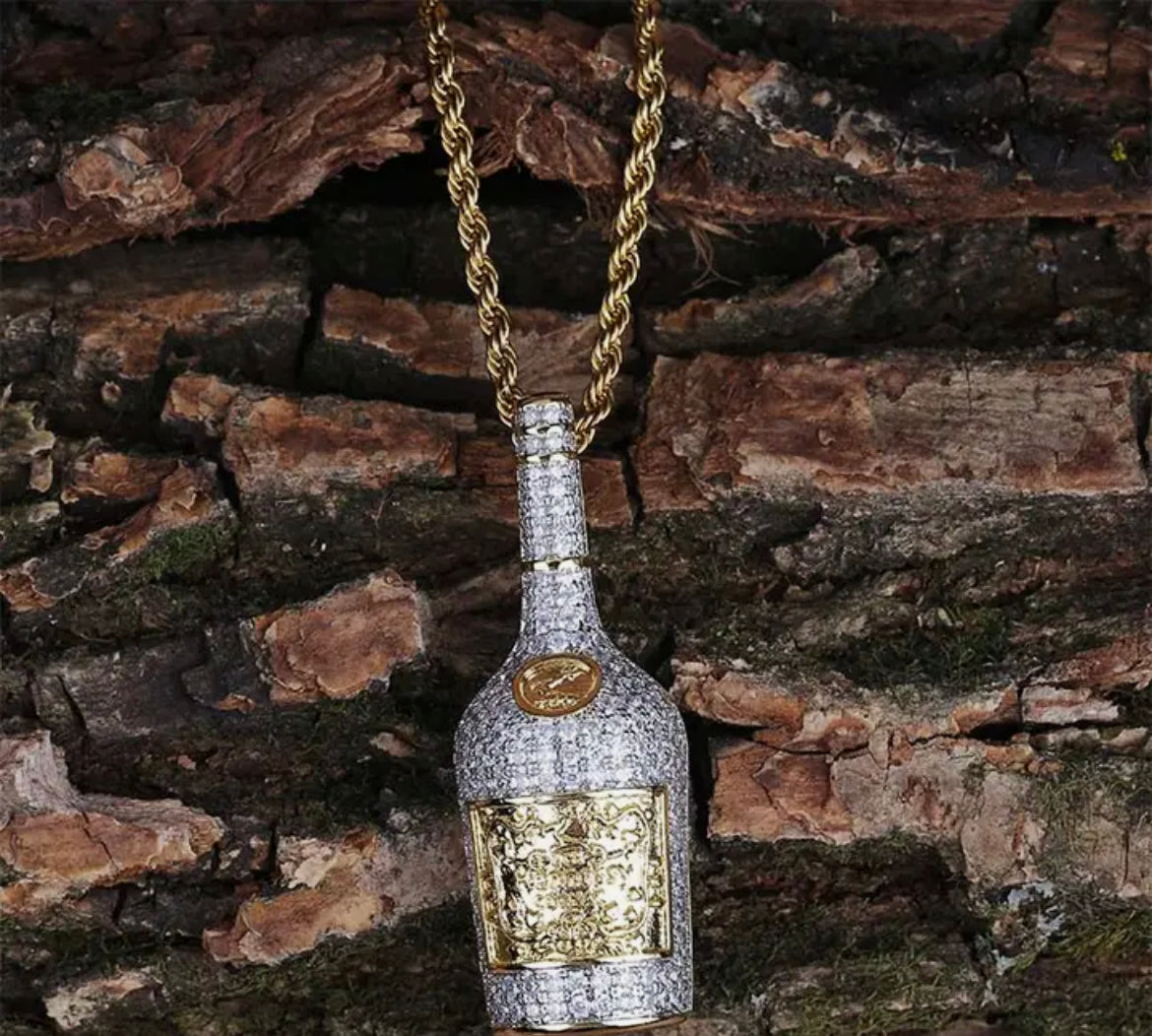 Amber Allure — The Cognac Pendant