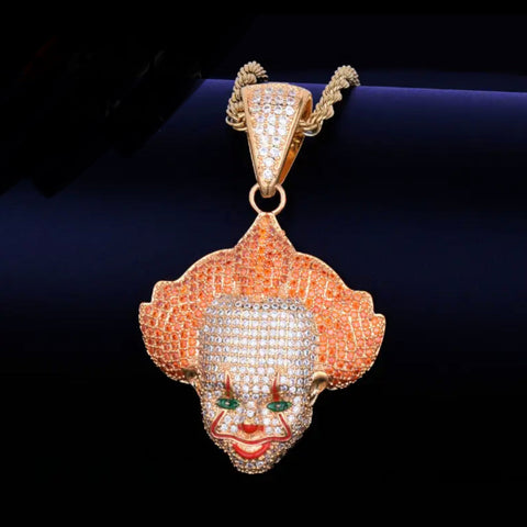 Nightmare’s Grin — The Scary Clown Pendant