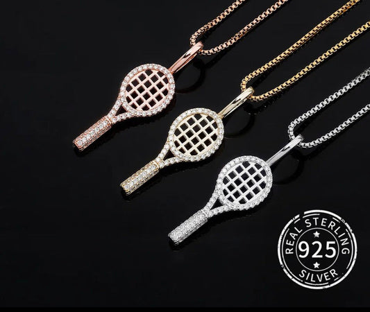 Champion’s Swing — The Tennis Racket Pendant
