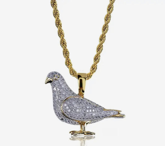 Urban Grace — The Pigeon Pendant