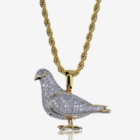 Urban Grace — The Pigeon Pendant