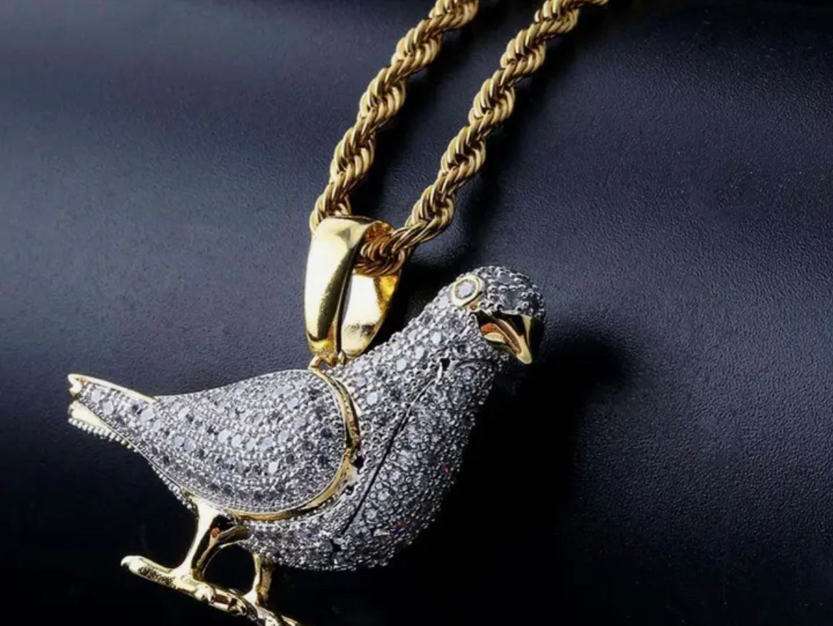 Urban Grace — The Pigeon Pendant