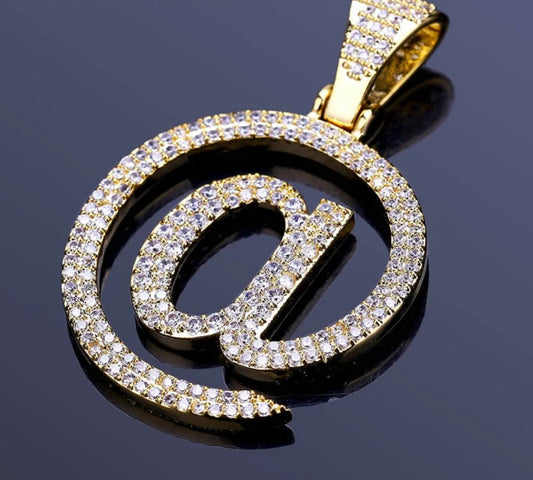 Connected Symbol — The At Sign Pendant