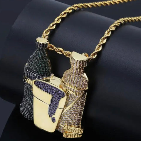 Midnight Sip — The Purple Drink Pendant